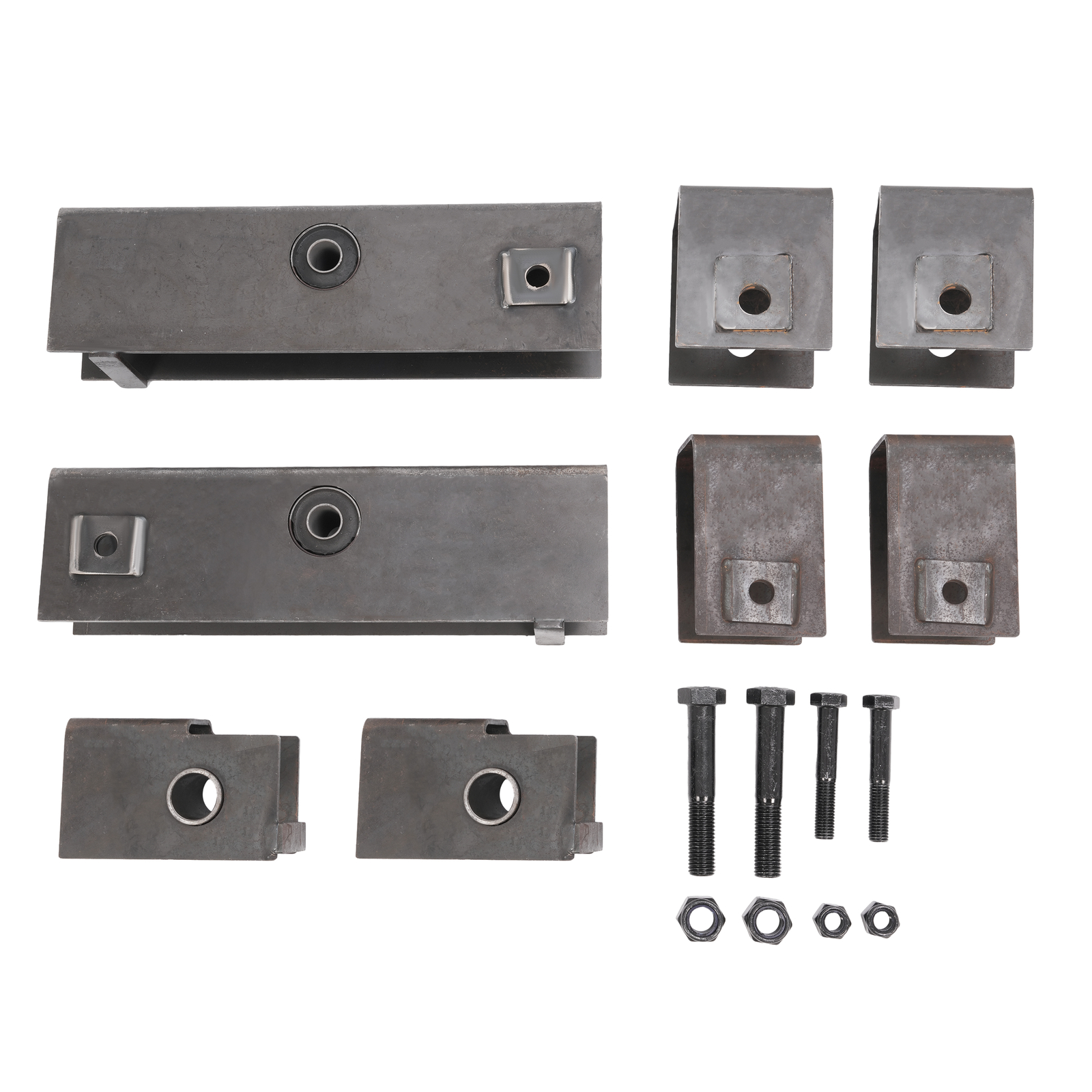 Trailer Hanger Kit for slipper spring 10K lbs Tandem axle spacing Universal