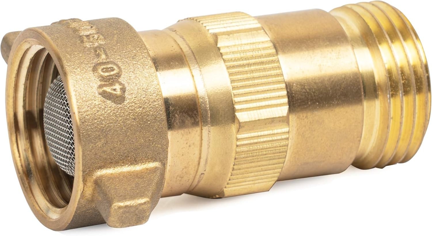 Brass RV Water Pressure Regulator, Water Regulator for RV Camper with Filter …