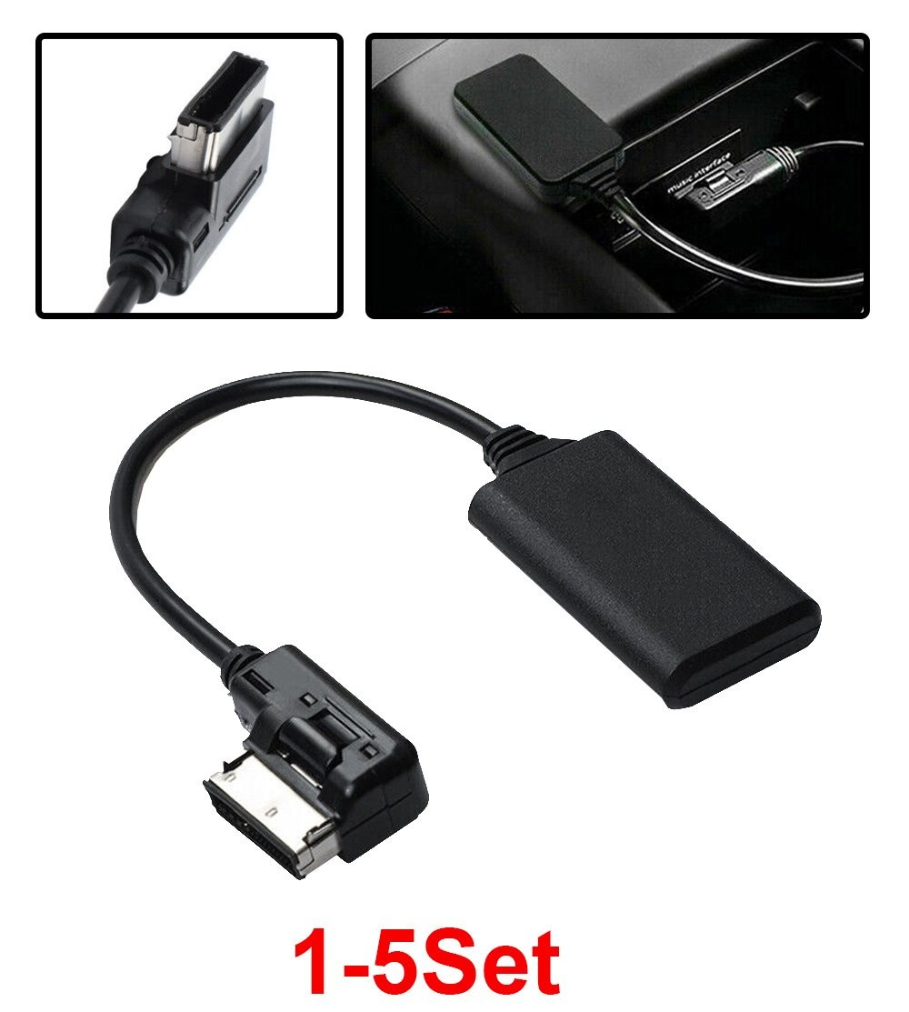 1-5Pcs AMI MMI Bluetooth Music Interface AUX Audio Cable Adapter For Audi A3 A4