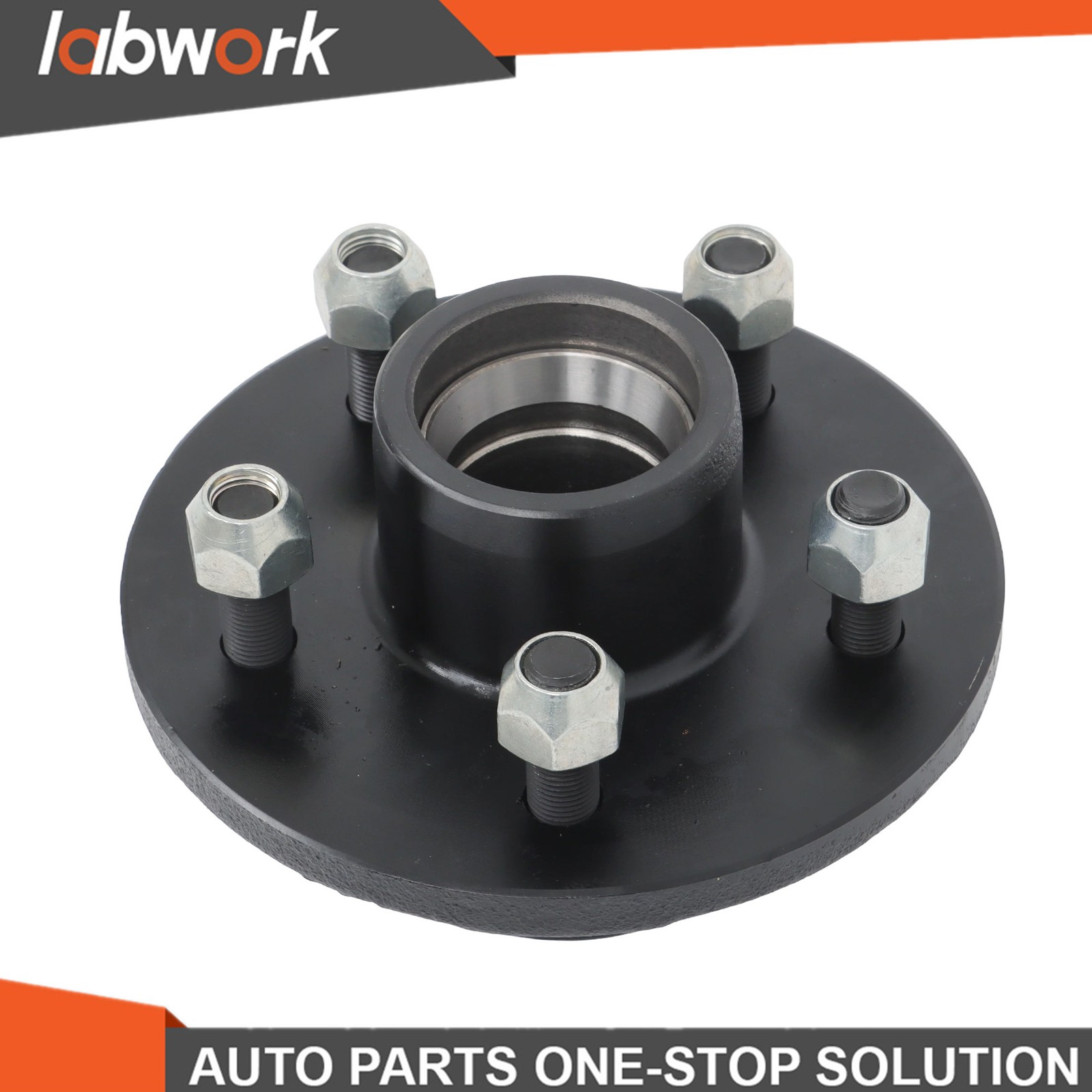 labwork 5 on 4.5′ Trailer Hub Kit 8.25’×2′ Round with Brake Flange #84 Spindle