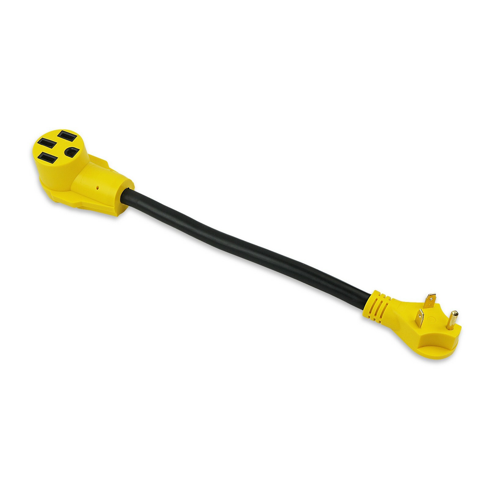 50 Amp Female to 30 Amp Male Dogbone Adapter RV Electrical Cord Cable 18″ INCH