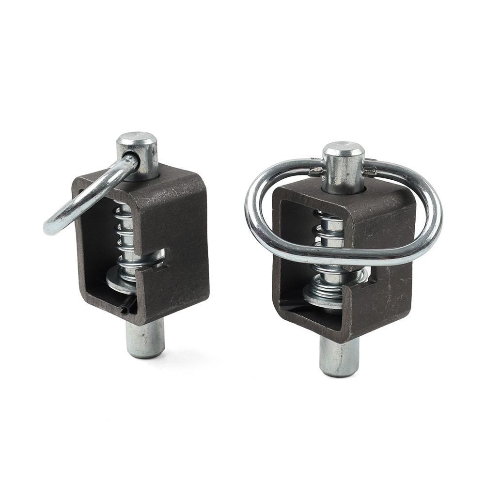 Usable Spring Lock with 5/8″ Weld On Construction for Steel Trailer Gates