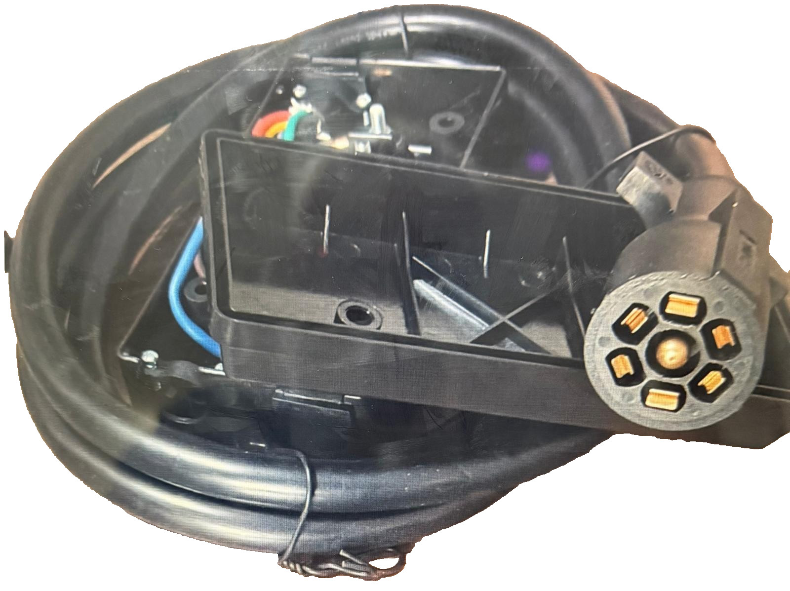 Bouge RV Trailer Plug Wiring Harness 7 Pin RV Campers Junction Box Caravans