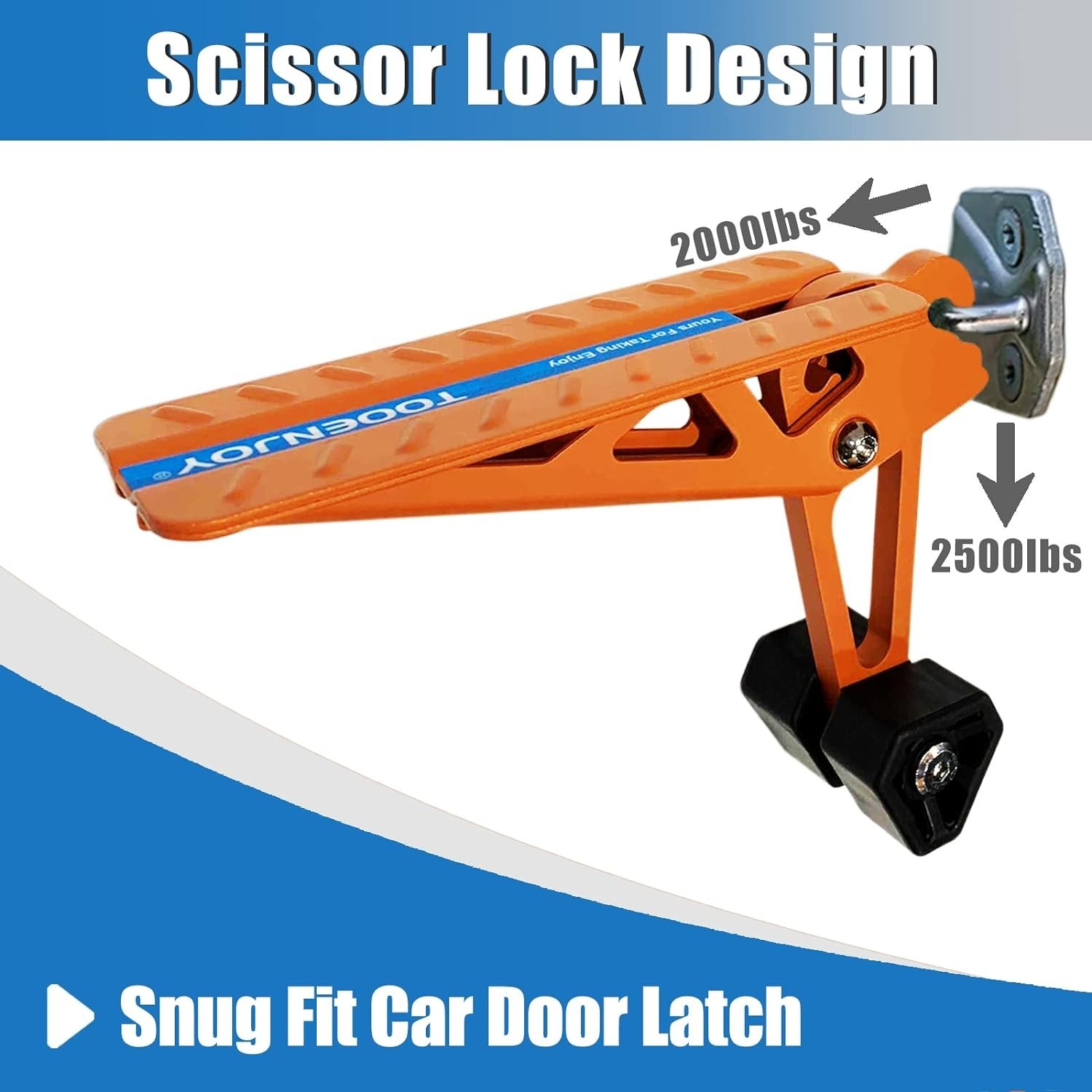 Universal Fit Car Door Step, Foldable Roof Rack Door Step Up on Door Latch, B…