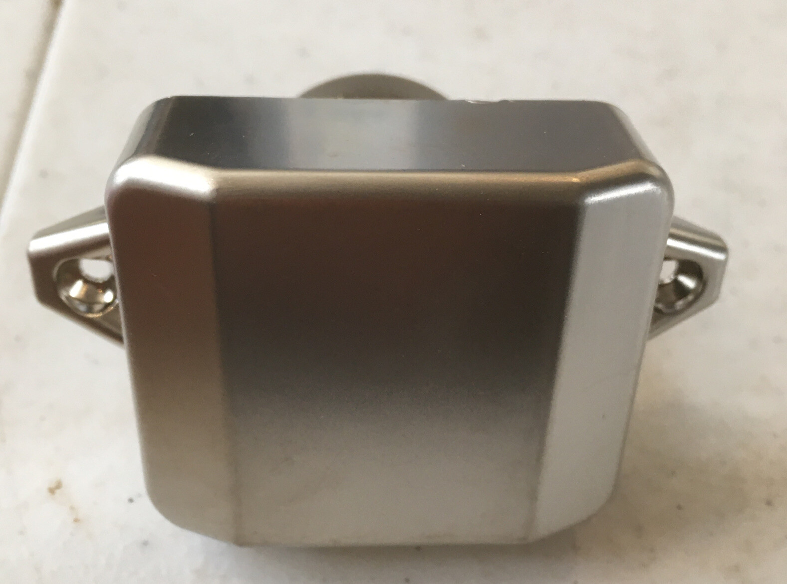 [3 Pack]Large Push Button Latch Knob For Camper Cabinet Doors Polished Nickel
