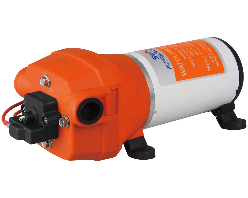 SEAFLO MARINE DIAPHRAGM PUMP 12V 15A EPDM 2-PIN CONNECTOR DEMAND SANTOPRENE