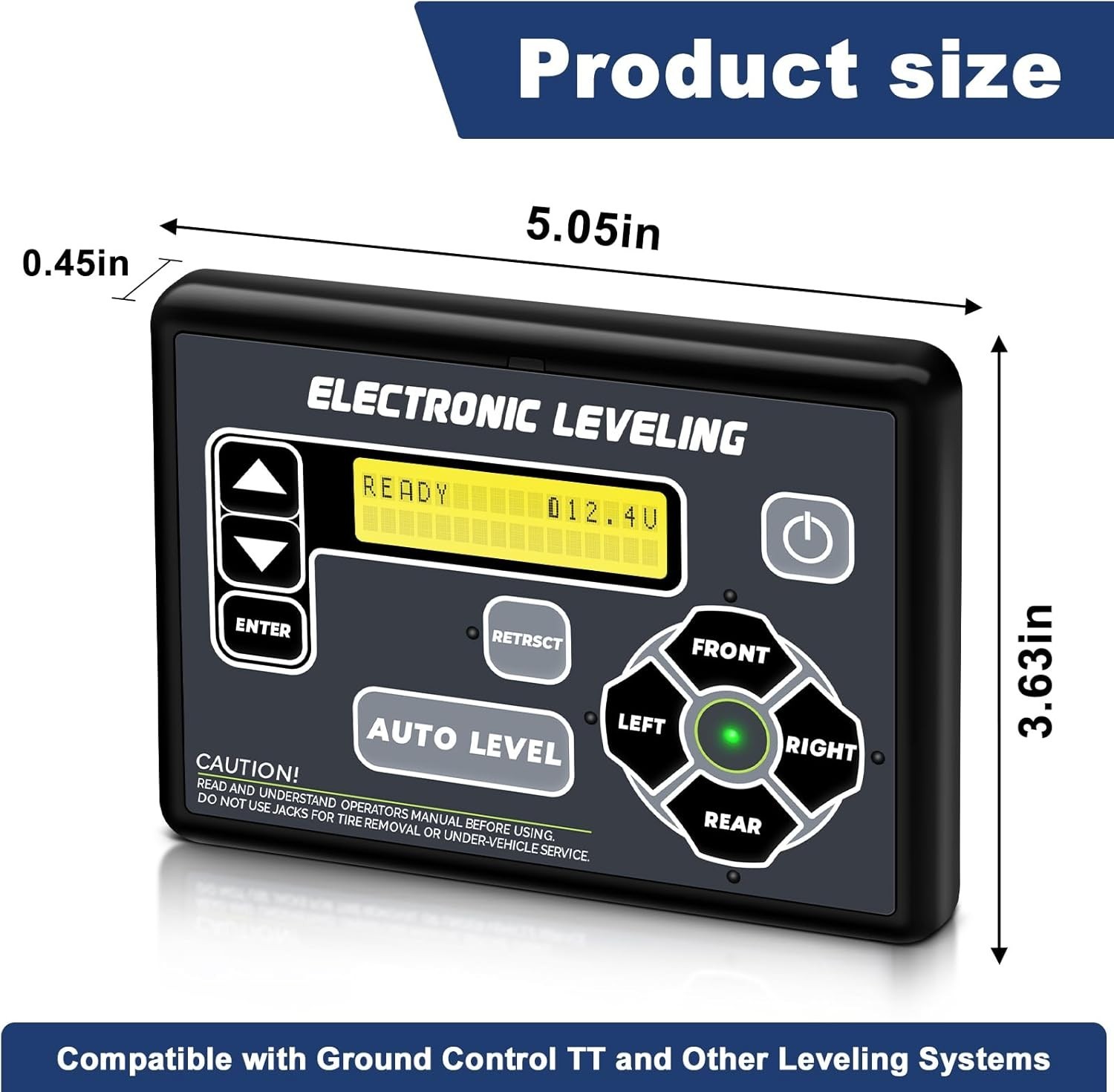 Auto Leveling System Touchpad Control-Panel 421484 For Lippert Travel Trailer