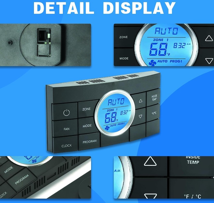3314082.000 RV Thermostat Multi-Zone Control For Dometic CCC2 579/595/600/6308