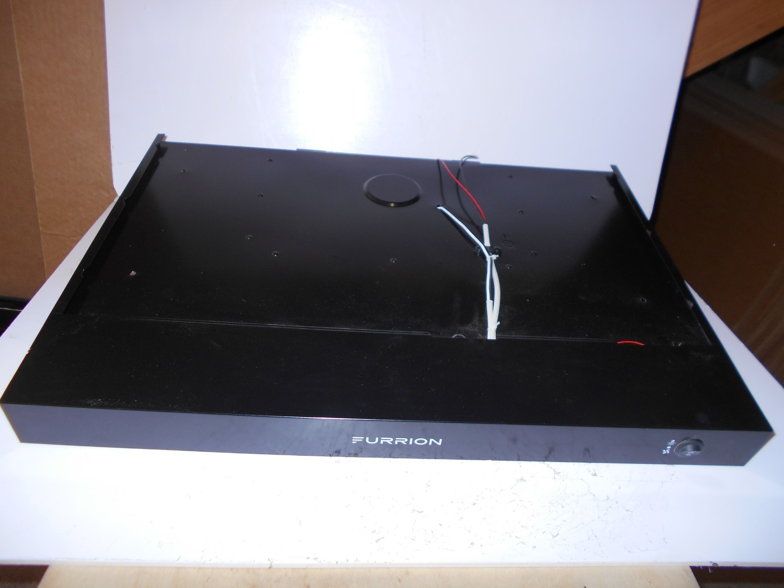 *FURRION RV RANGE HOOD BLACK DUCTED 12V FHO24SDSF-BL FREE SHIP *40*