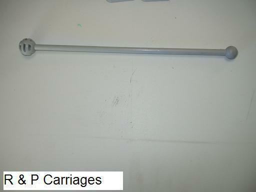 Trailer Cargo Door Hold Back Catch Camper 10″ grey