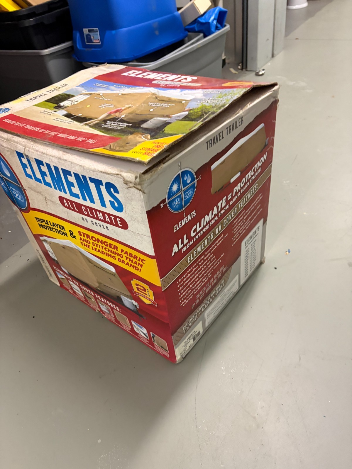 Elements All Climate Tyvek RV Cover Travel Trailer 34’–37′ New in Box