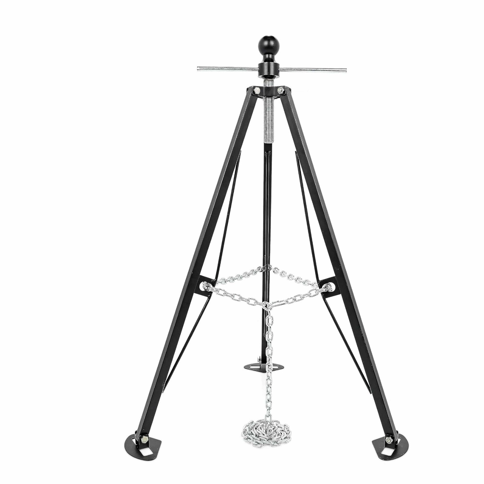 RV Gooseneck Stabilizer Tripod 7500lb 2-5/16″ Ball Joint for 5th Wheel Trailers