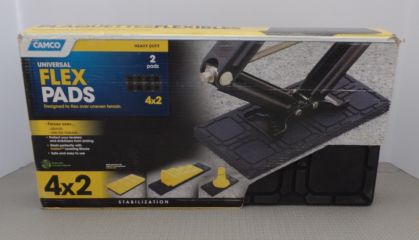 Camco Universal Heavy Duty 2 Flex Pads 17.5” x 8.5” (New other)