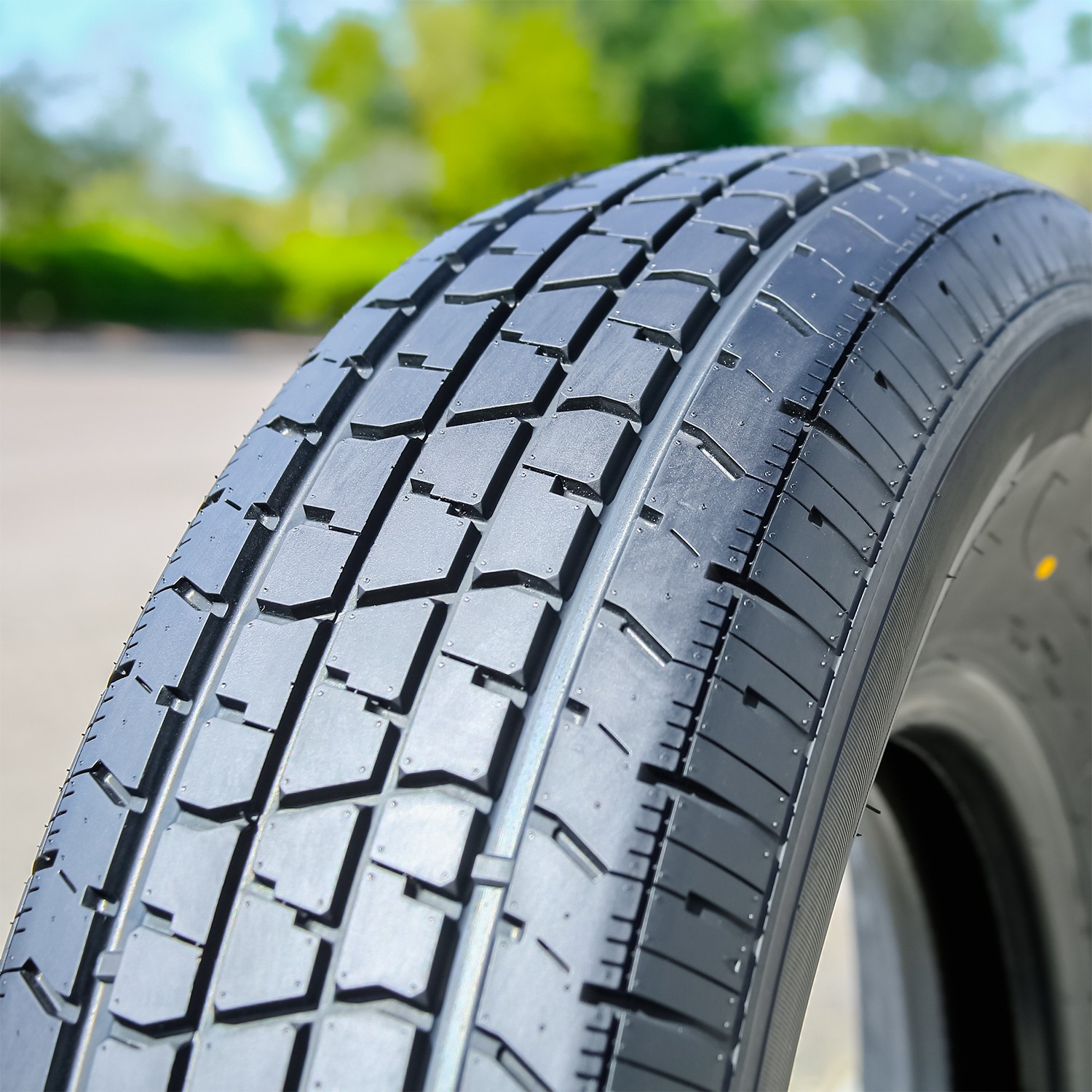 2 Tires ST 235/80R16 Suntek HD Trail 2 Semi-Steel Trailer Load F 12 Ply