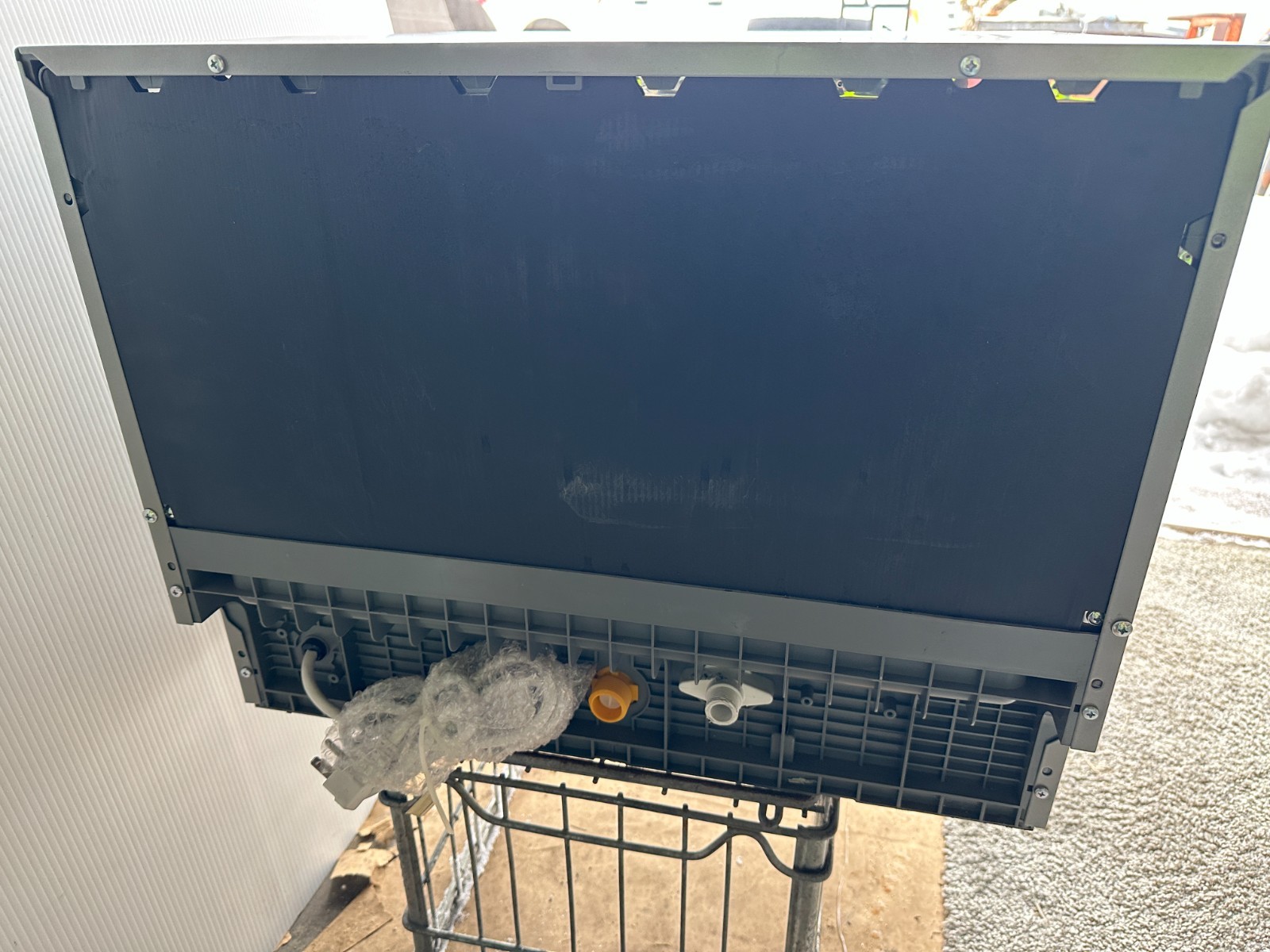 High Pointe 6 Place Compact Dishwasher Countertop RV Portable Silver LED