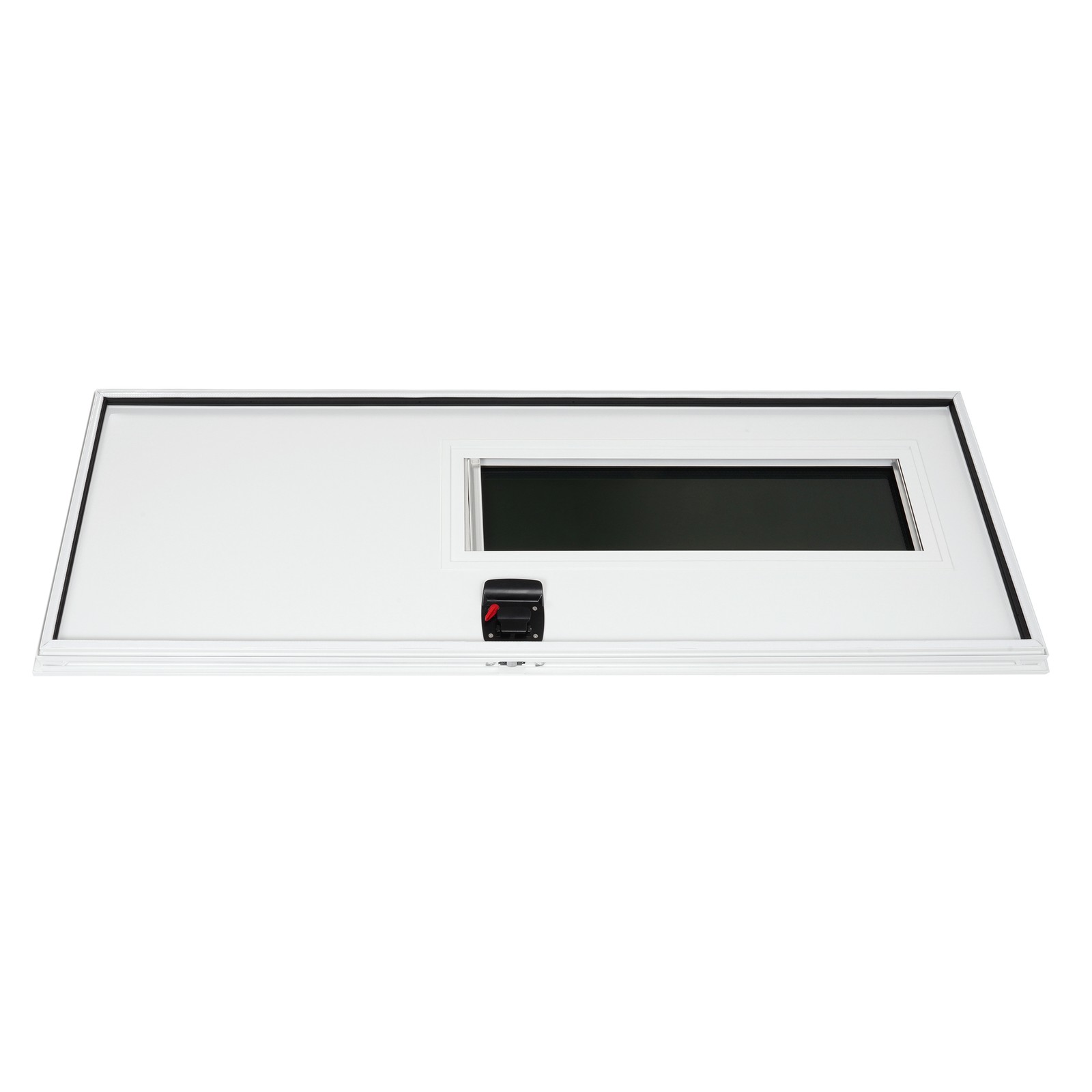 24″ X 68″ Aluminum Square RV Entry Door Entrance White w/ LOCK/KEY For Universal