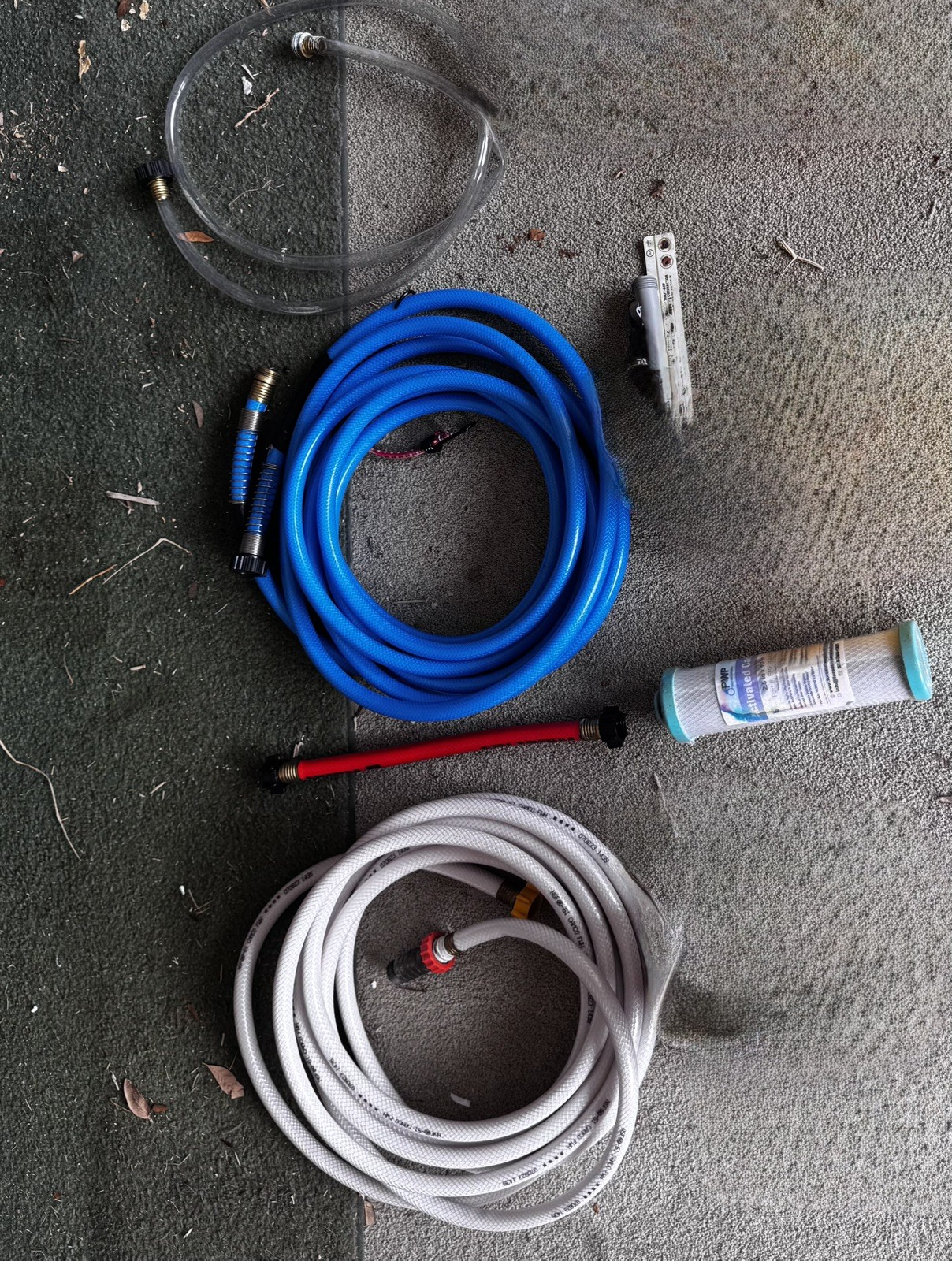RV Frsh Water Hose; Filtration Lot; Drinking Water Safe Hoses, PWP Carbon Filter
