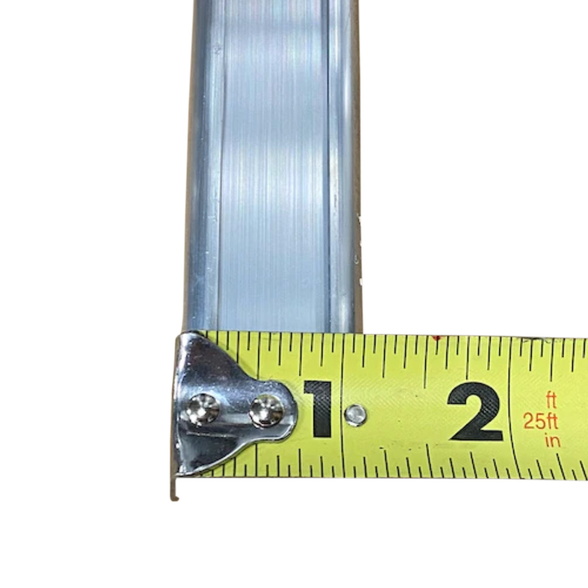 92″ Aluminum Vinyl Insert Type RV Trailer Flat Molding Trim 1 1/8″ x 1/8″ Leg