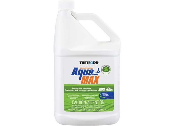 Thetford 96682 AquaMAX Summer Cypress Holding Tank Treatment – 64 oz. Liquid