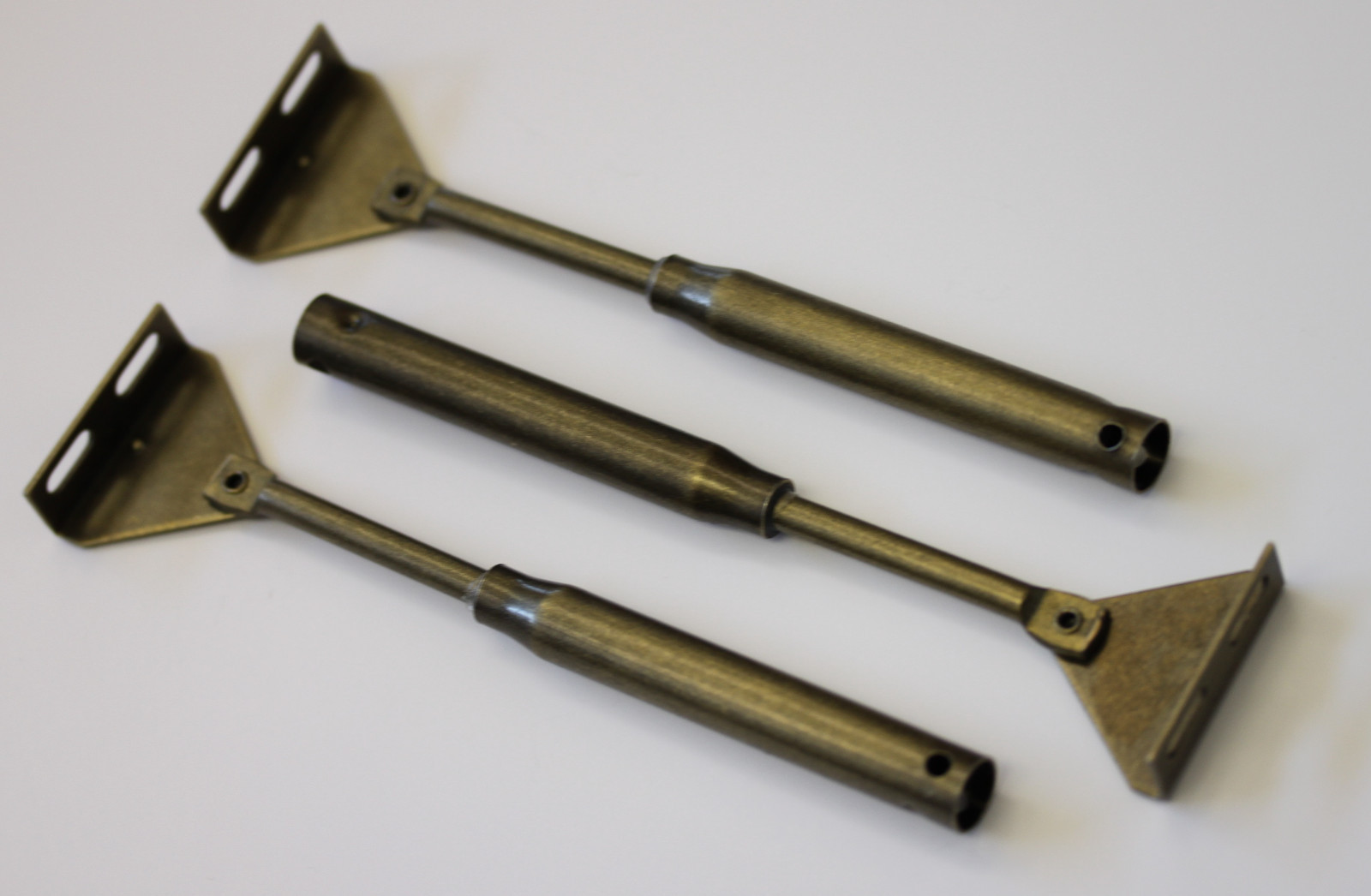 RV – Cabinet Hardware Door Strut SPRING LOADED – Set of Three (3 Pack) – Metal