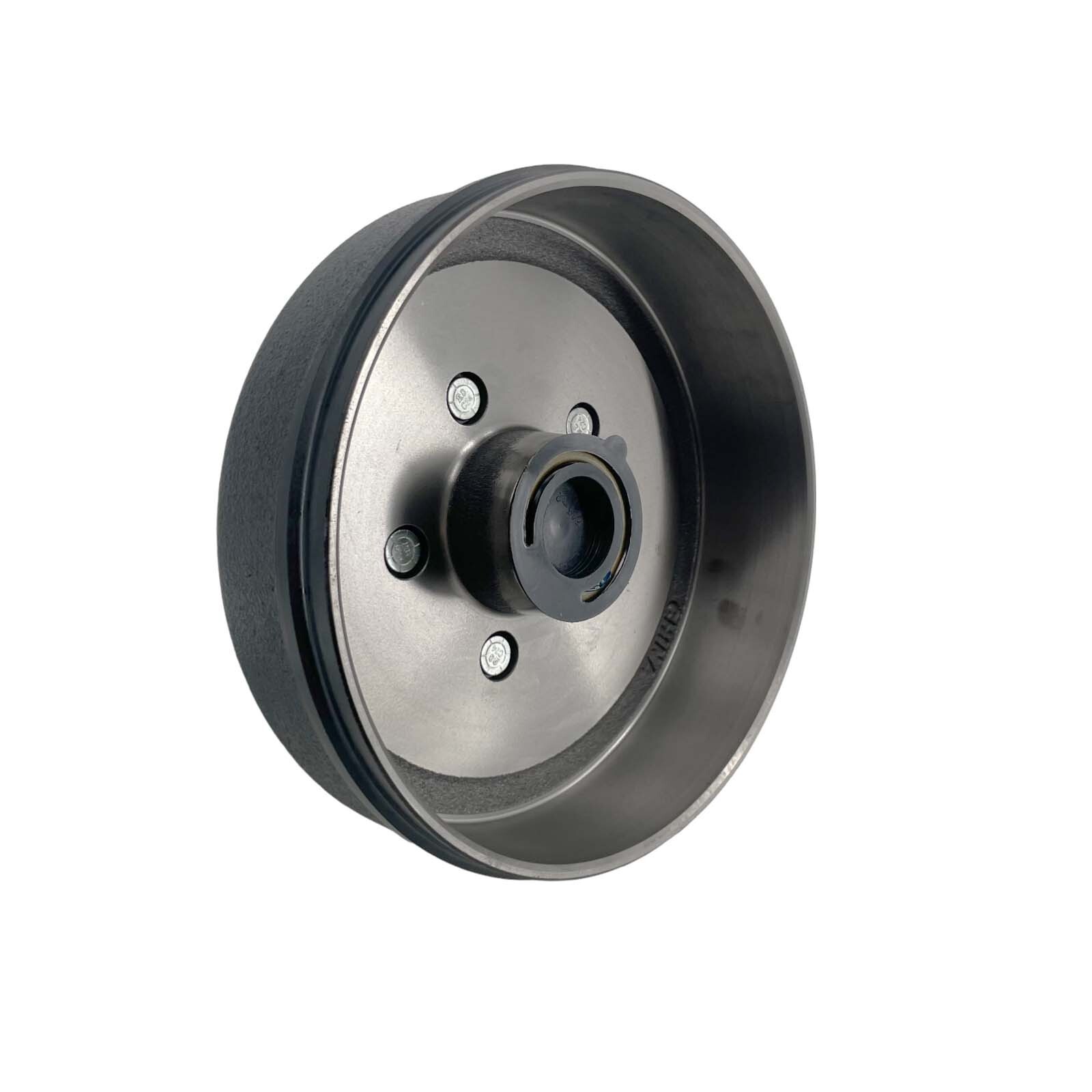 Pre Greased 5 Lug 3500 lb Trailer Brake Drum Hub Assembly w Lug Nuts & Hardware