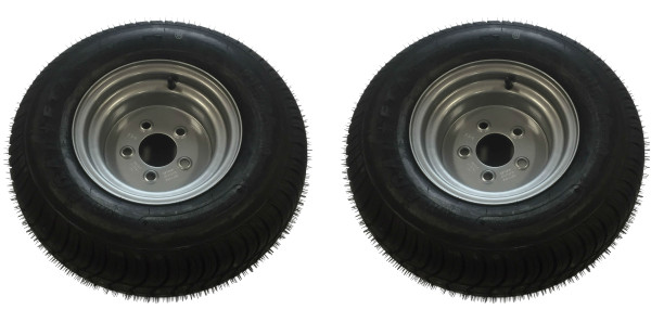 20.5 X 8-10 (205/65-10) Triton 03165 Class C Trailer Tire with Steel Rim – Pair