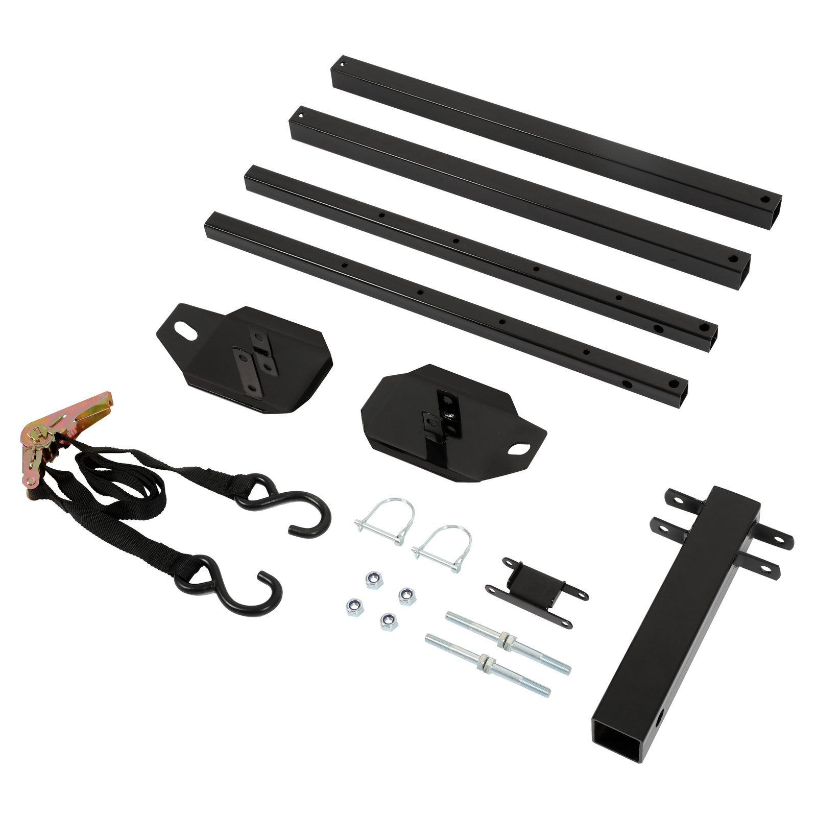 Hitch Mount Stabilizer w/2″ Receiver For Motorhomes Campers Trailers 5th Wheels