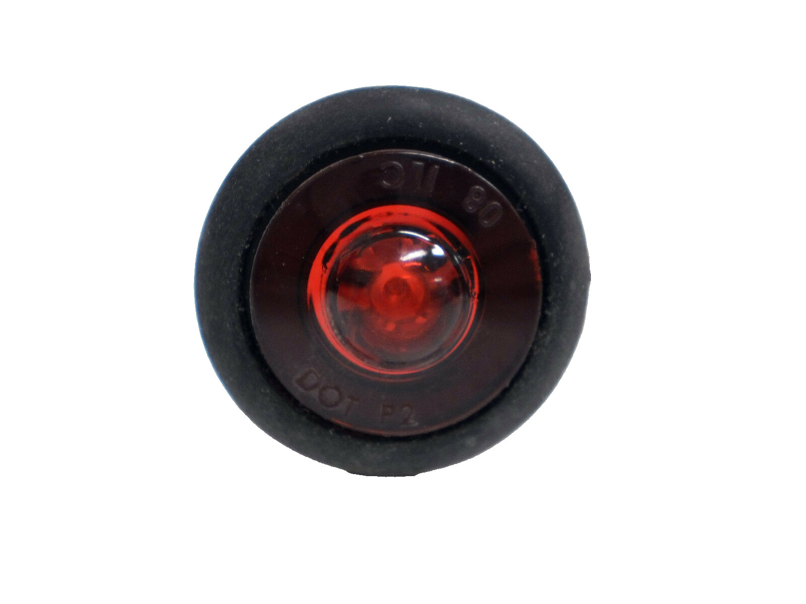 Innovative 1″ Red/Red Grommet Mount LED “Saucers”