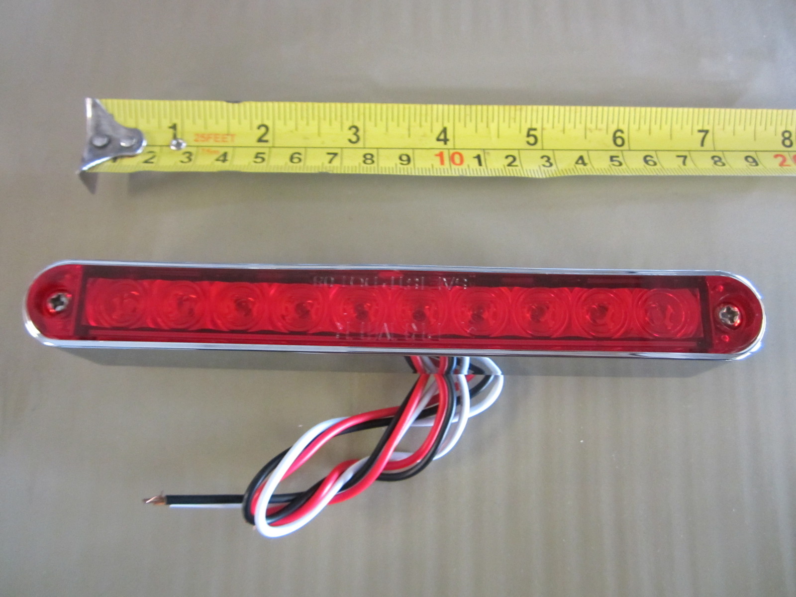 LED UNIVERSAL TAIL LIGHT STRIP ANY TRAILER HOOK FOR LIGHT, BRAKE LIGHT