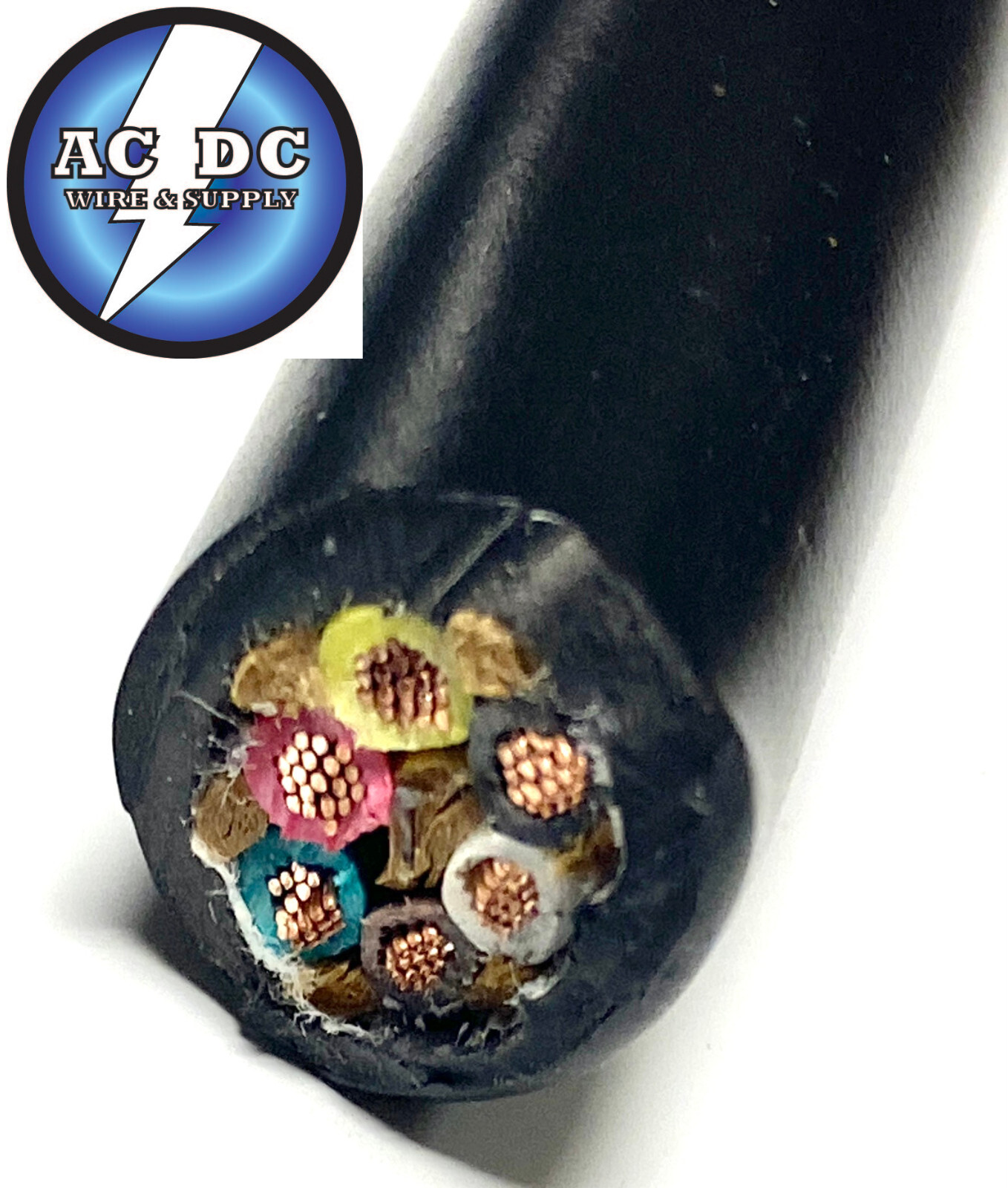 14 Gauge 6 Way Conductor Wire RV Trailer COPPER Cable Camper Harness Plug 14/6
