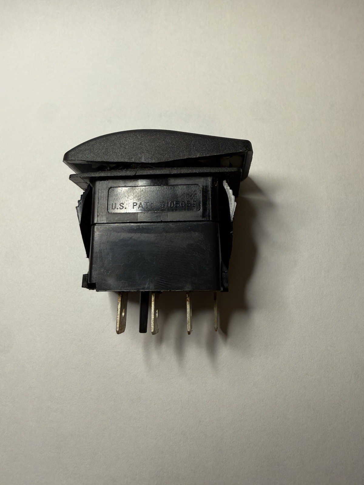 Carling V6D1 Fan Switch Off/Low/High 20A 12V DC 4 Terminal RV Bus E450 Van