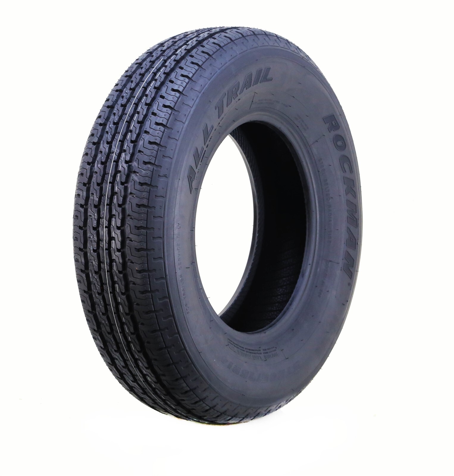Set 1 Trailer Tire ST205/75R14 8-Ply Load Range D, 105M Steel Belted Radial