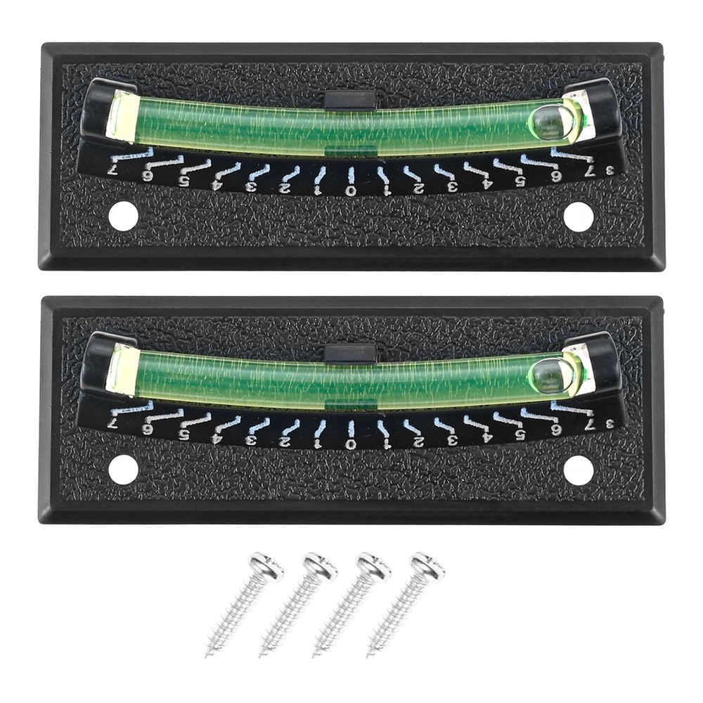 2Pcs Multi-Directional RV Level for Camper Trailer Truck Boat Leveling System