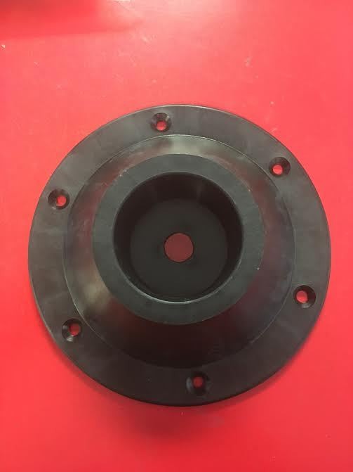 RV surface mount pedestal Extreme Strong Polymer Material Table Leg Base Black