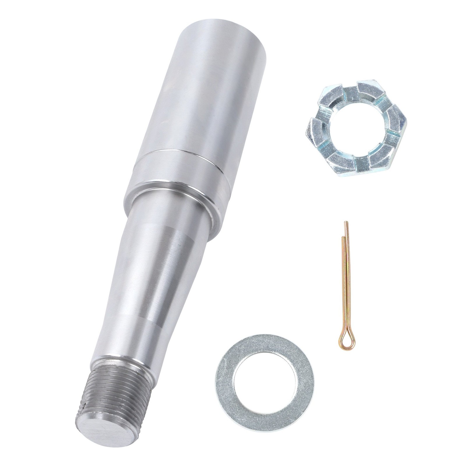 Trailer Spindle, 1 pcs round #84 Trailer Axle Spindle For 3500 Lb Tailer Axle