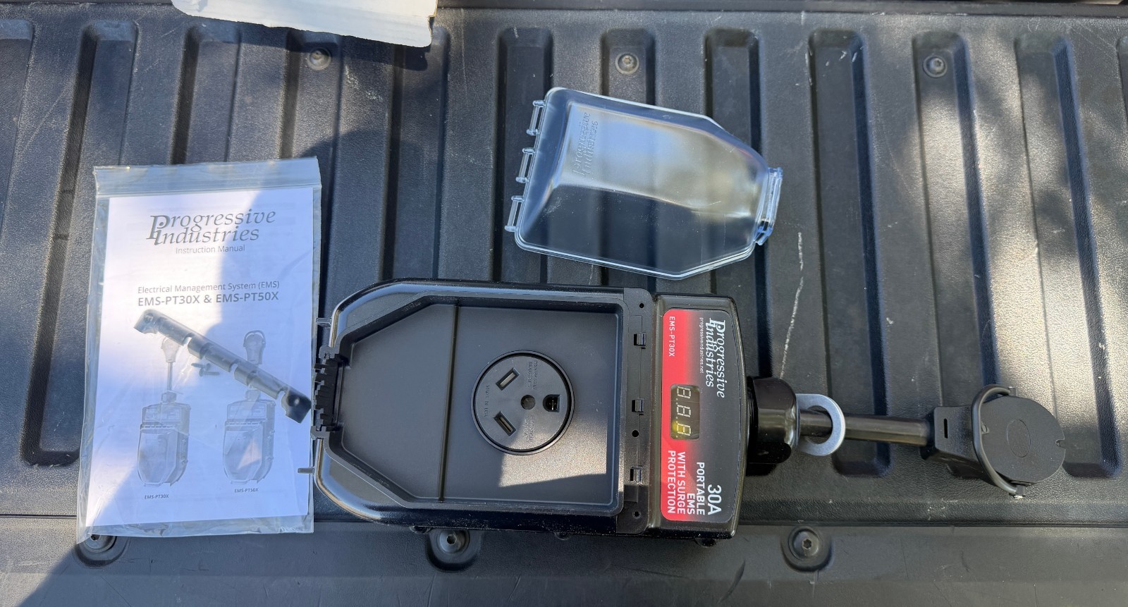 Progressive Industries Portable 30 Amp EMS RV Surge Protector SSP 30XL