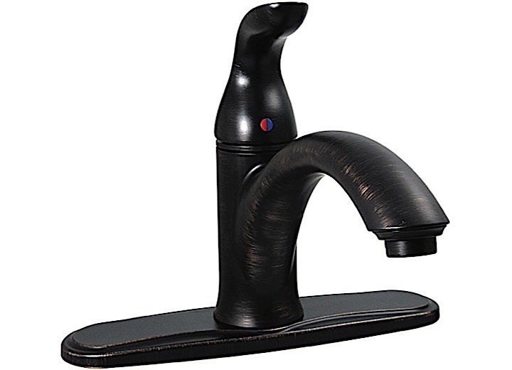 Valterra PF231521 Single Handle Low-Arc RV Kitchen Faucet Rubbed Bronze