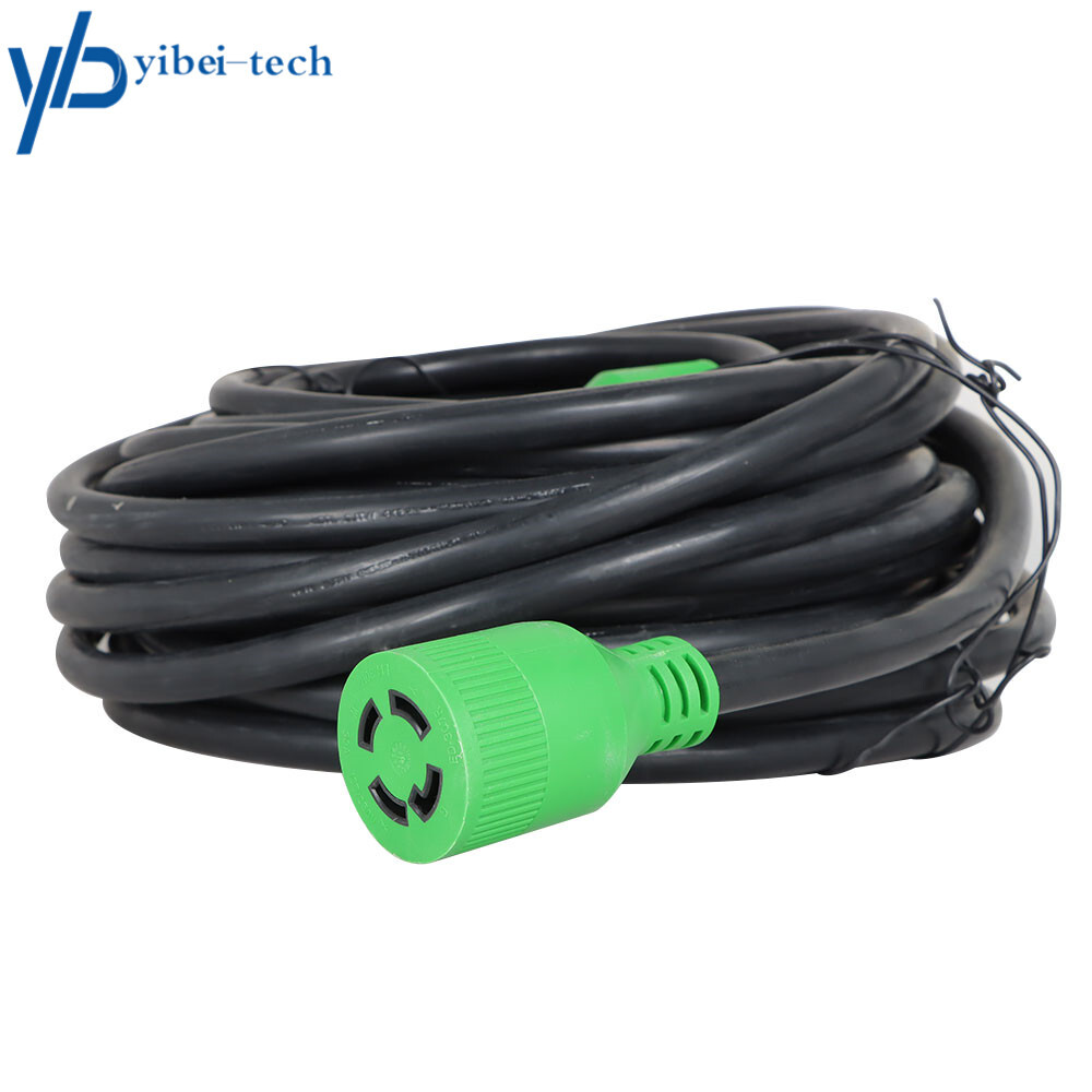 100ft 30Amp RV Power Extension Cord L14-30 4 Prong For Trailer Motorhome Camper