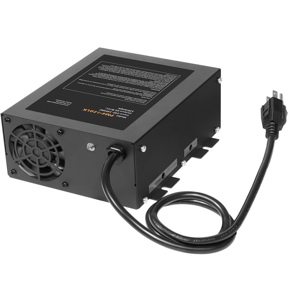120 Amp RV Power Converter & Battery Charger For Lead-Acid & Lithium Batteries
