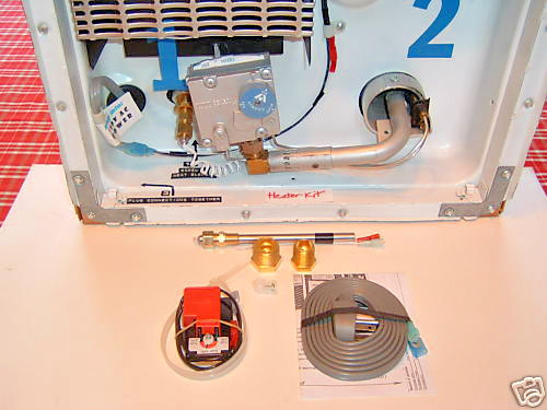 Hott Rod Lightning Rod RV water heater 110v conversion kit w/ UL switch kit