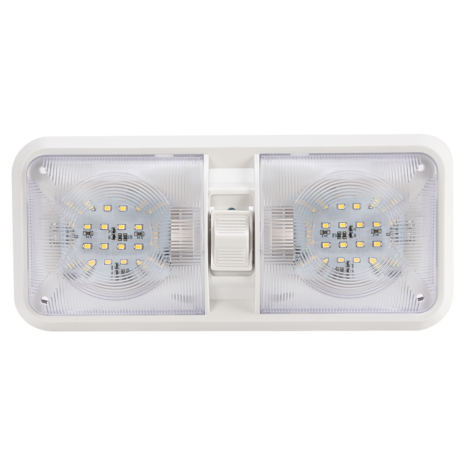 For RV Boat Camper Trailer Double Dome Light 5PCS 12V Interior LED Ceiling Light