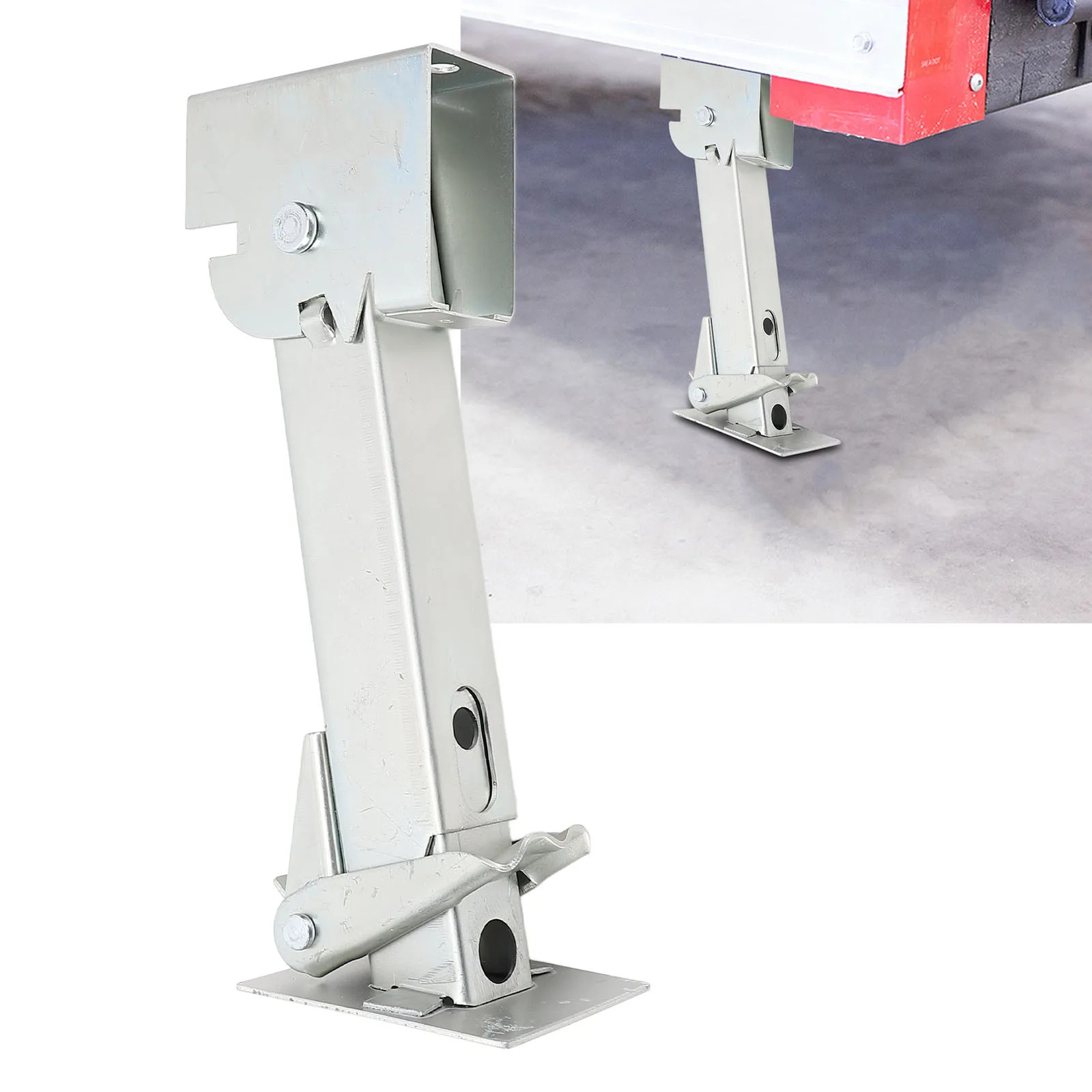Trailer Swing Stabilizer Jack 290-455mm 650lb Support 1000lb Lifting Capacity