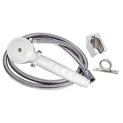 Valterra PF276028 Single Function RV Shower Head Kit Stainless Steel Hose