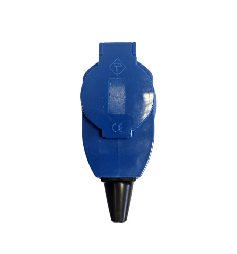 16A Mains Caravan Coupler Socket 90 Degree Right Angle VW Motorhome mains hook