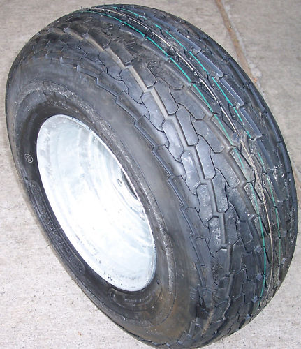 205/65-10 20.5×8.0-10 trailer tire rim wheel assembly 10ply 5Hole HI-RUN D.O.T.