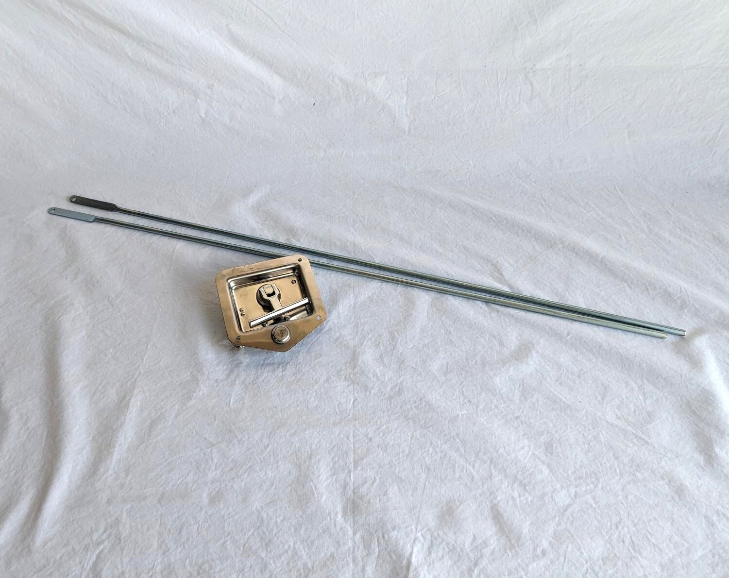 Tool Box Cabinet Latch Stainless Steel Three Point T Handle 2- Rods 5/16″ x 34″L