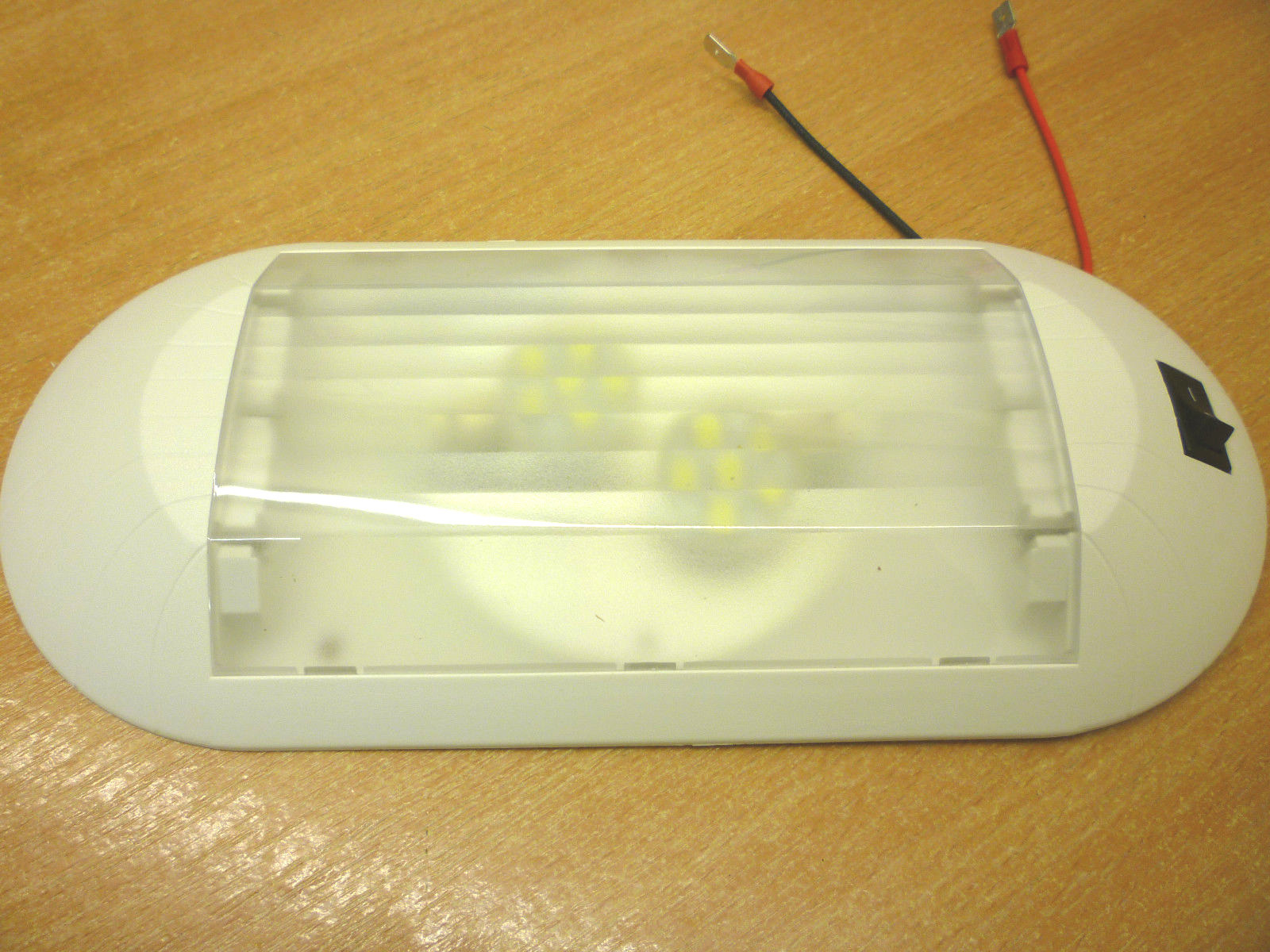 Ceiling Light/Wall Light Twin led (White) motorhome camper caravan boat horsebox