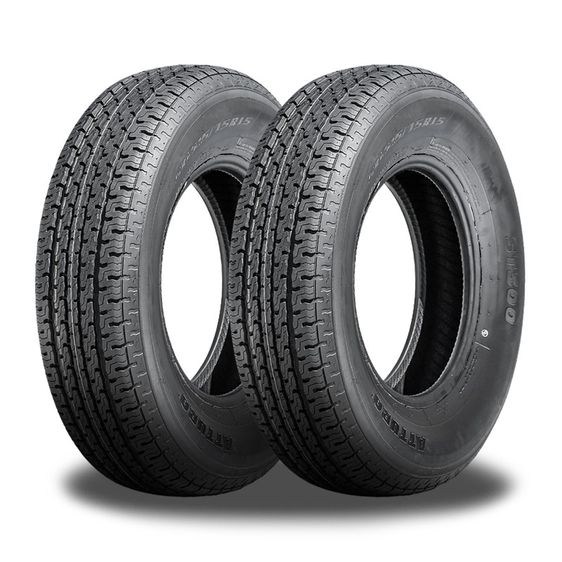 2 Atturo ST300 ST215/75R14 108M Auto/Boat/Travel Trailer Hauler Tires 8 PLY