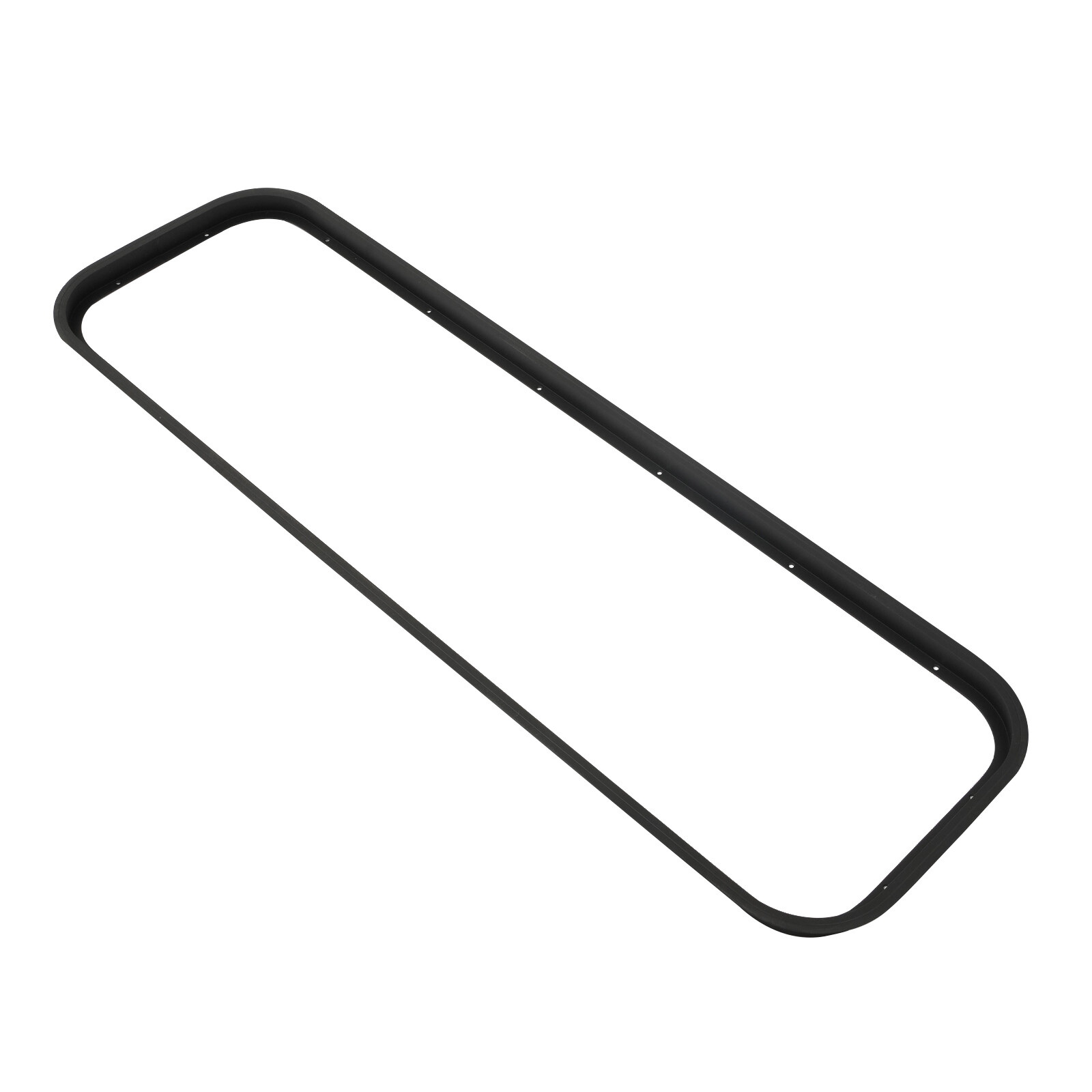 RV Teardrop Window 42 X 12 Horizontal Sliding Replacement Glass With Trim