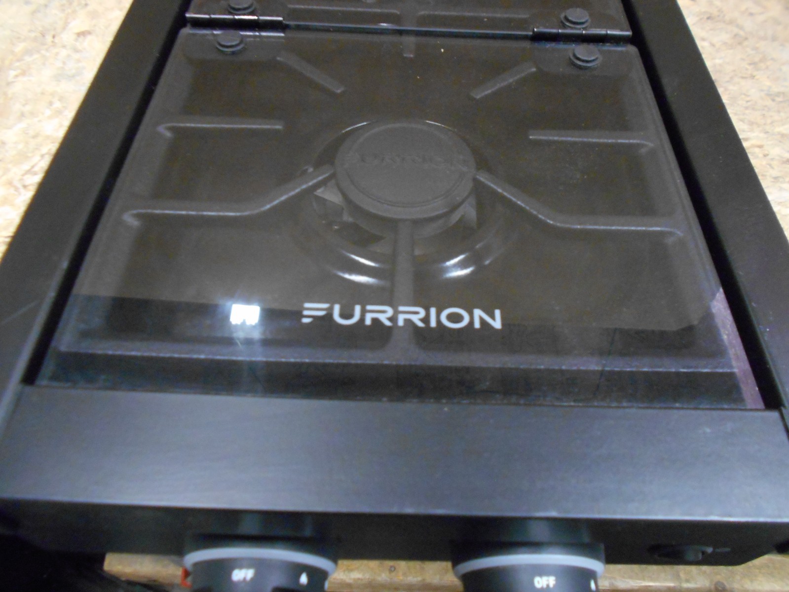 *FURRION COOKTOP 2 BURNER BLACK WITH GLASS COVER FGH12D2-BL FREE SHIP *12B*